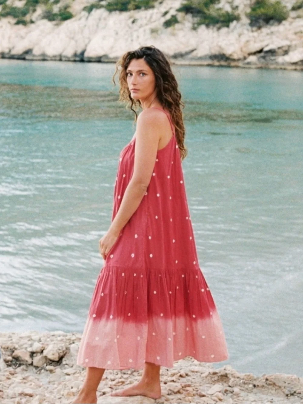 Christy Dawn Dresses | Christy Dawn Acacia Dress Wine Shibori Ombre Organic Cotton Pockets Small Rare | Color: Pink/Red | Size: S | Savvychicluxe's Christy Dawn Dresses | Christy Dawn Acacia Dress Wine Shibori Ombre Organic Cotton Pockets Small Rare | Color: Pink/Red | Size: S | Savvychicluxe's